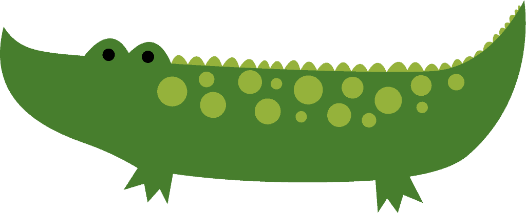 alligator gives thank you cards!