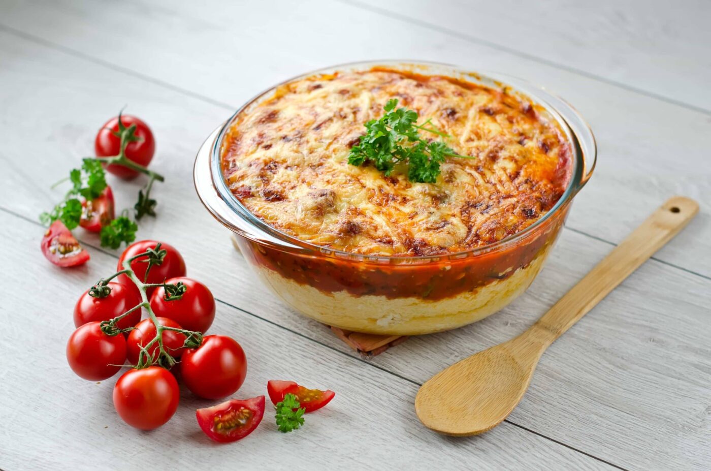 WebBabyShower Parmesan Tomato Corn Pie