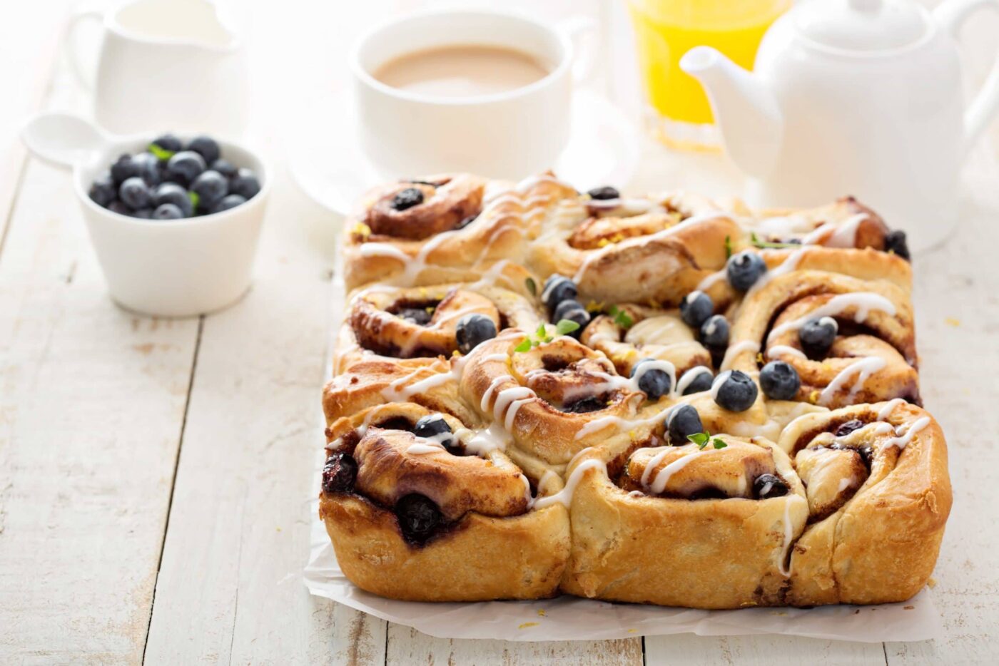 WebBabyShower Cinnamon Blueberry Bread