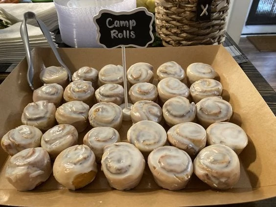 winter baby shower cinnamon