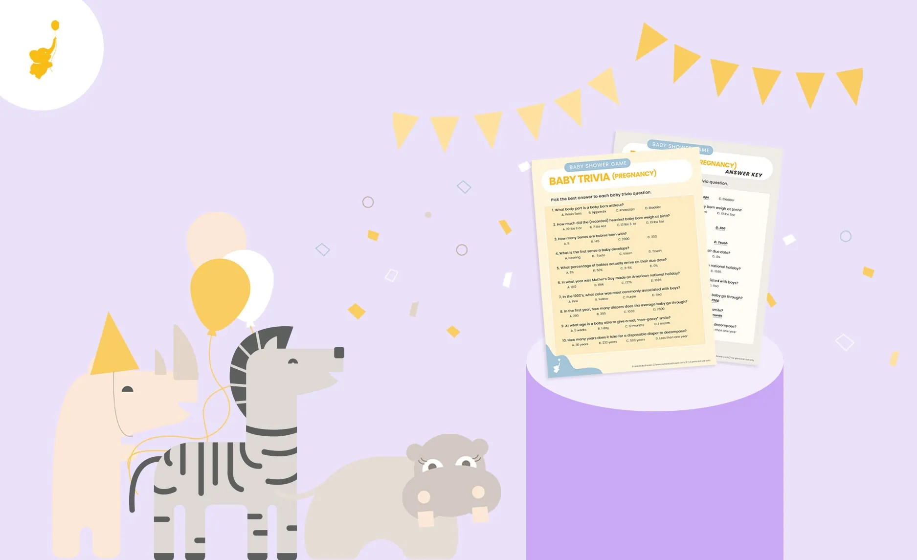 webbabyshower header image baby trivia baby shower game