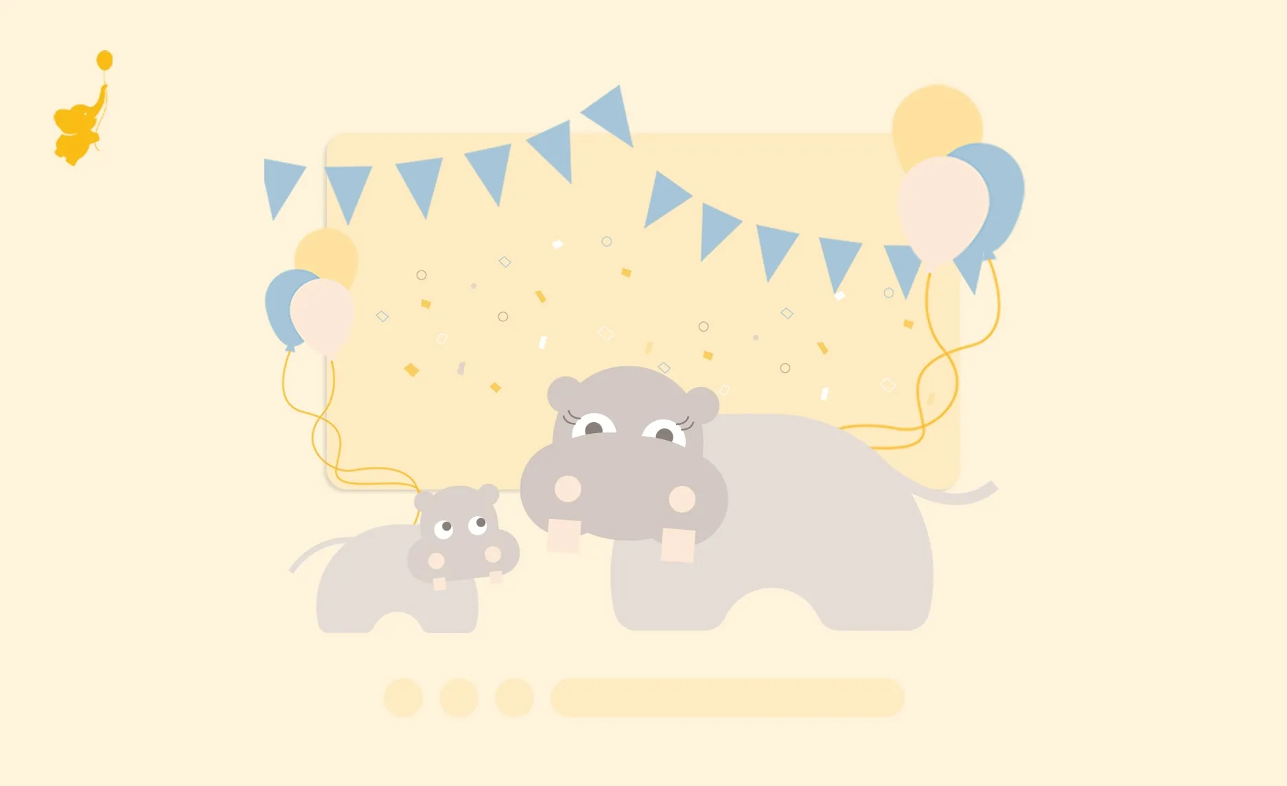 webbabyshower header image virtual baby shower decorations