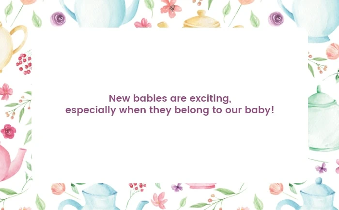 baby shower card wishes