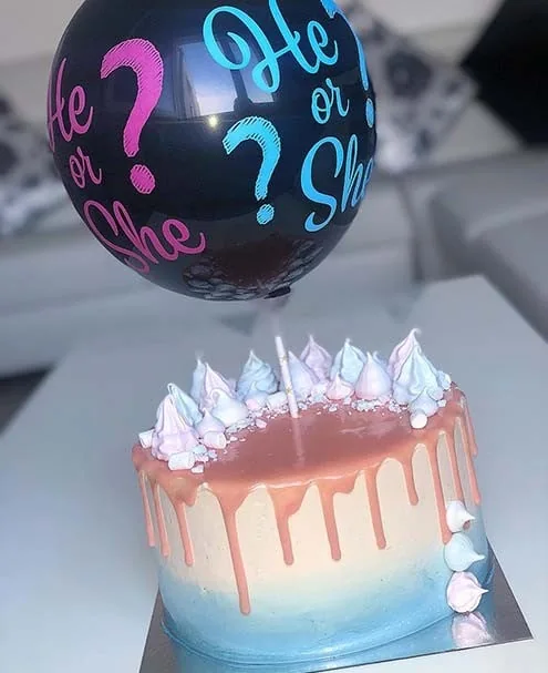 gender reveal cakes