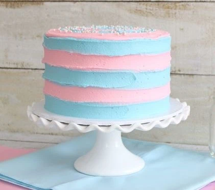 gender reveal cakes