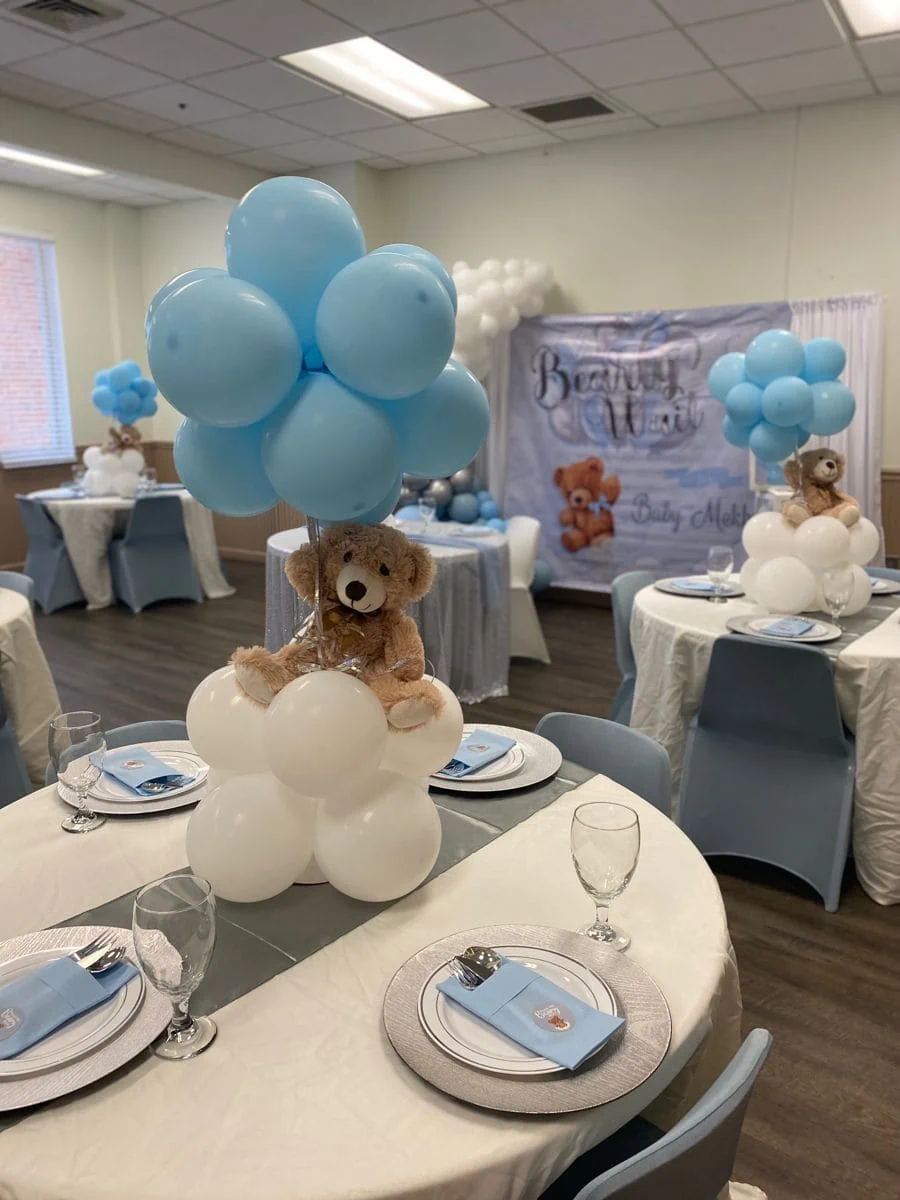 teddy bear baby shower ideas