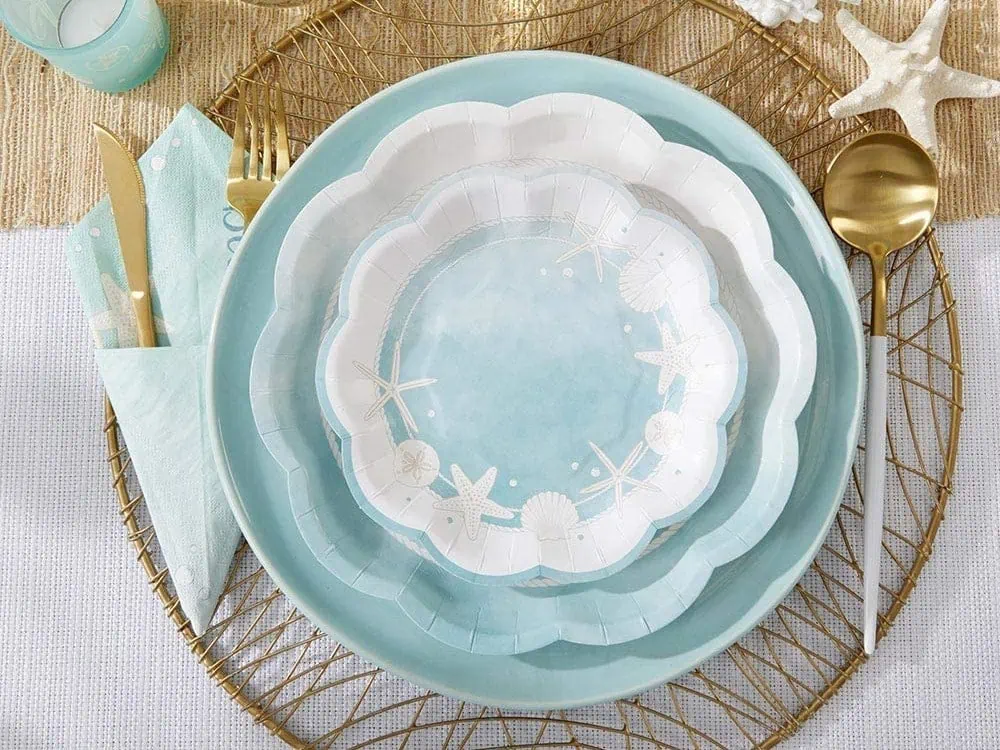 mermaid baby shower decor