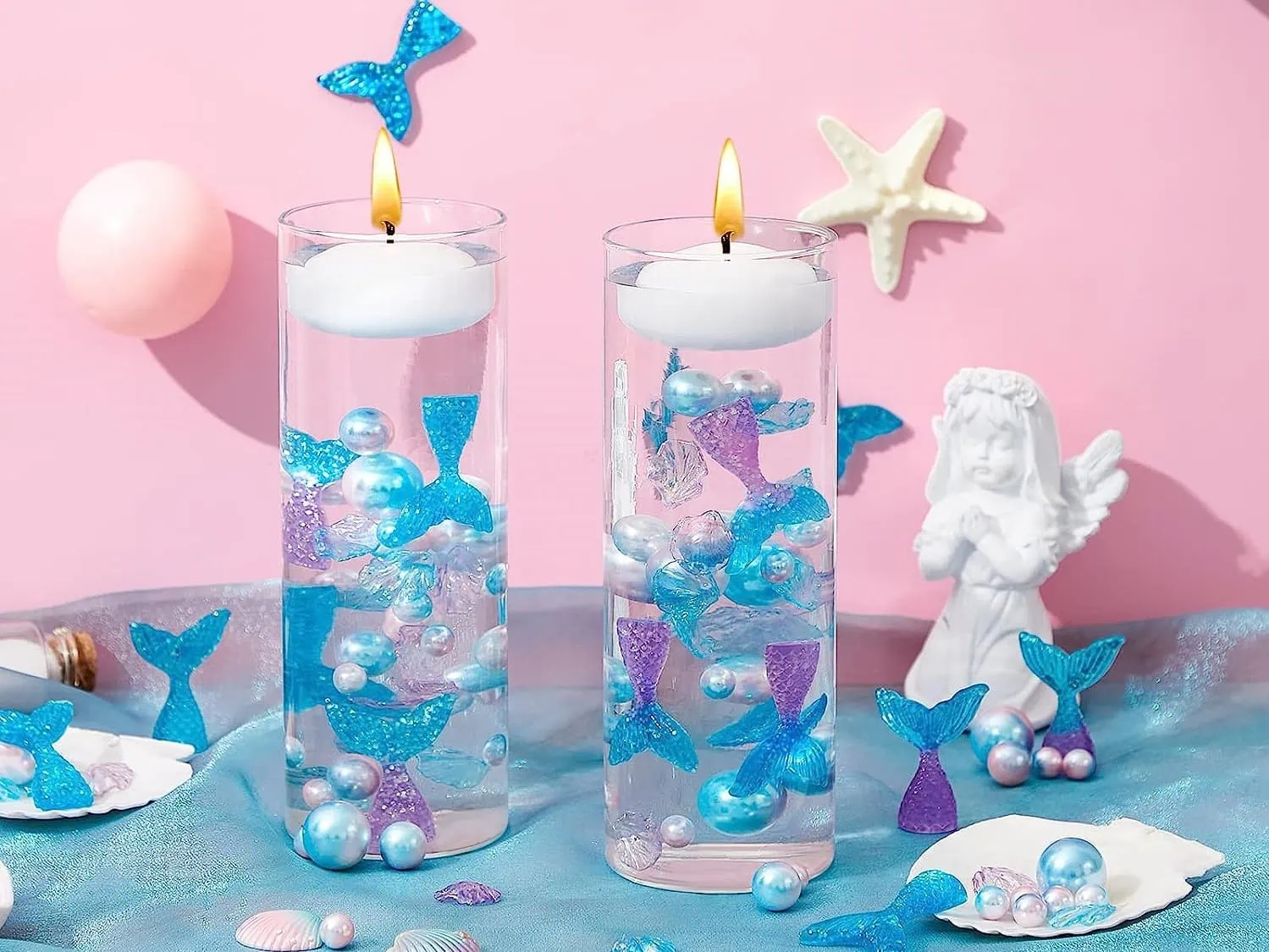 mermaid baby shower favor