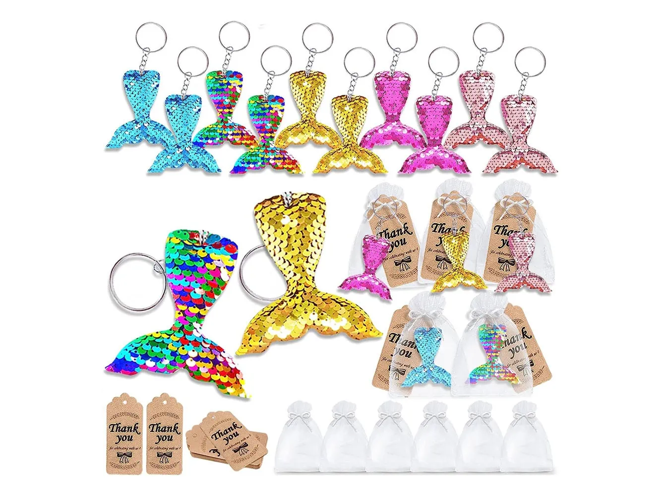 mermaid baby shower favor