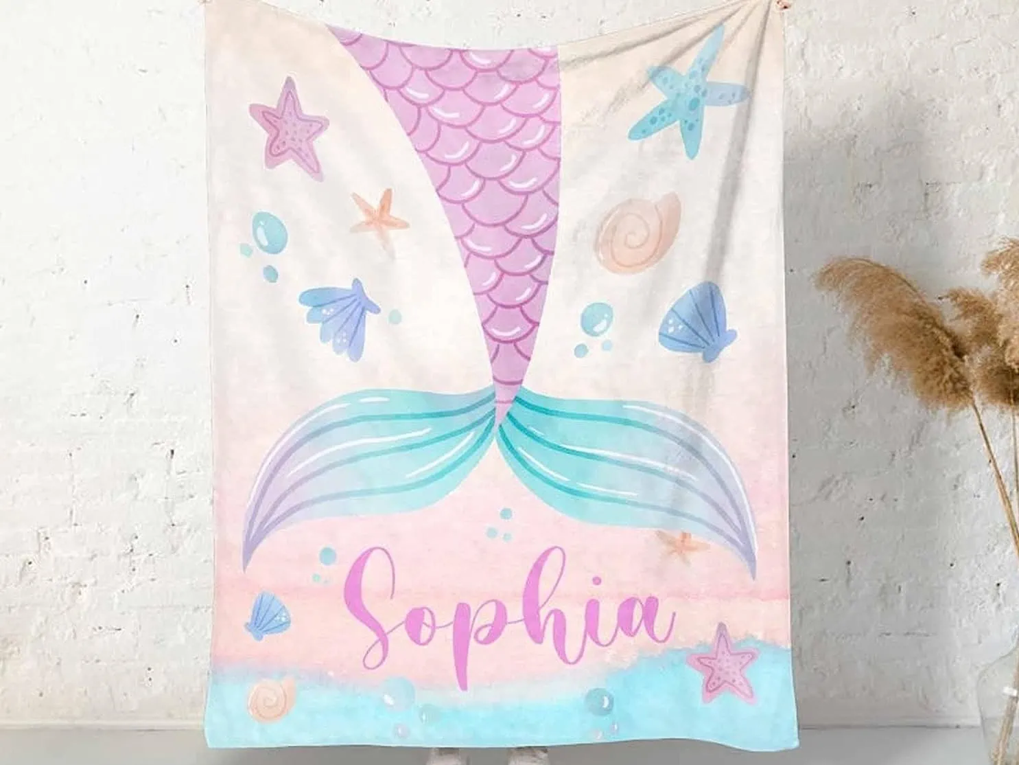 mermaid baby shower gift