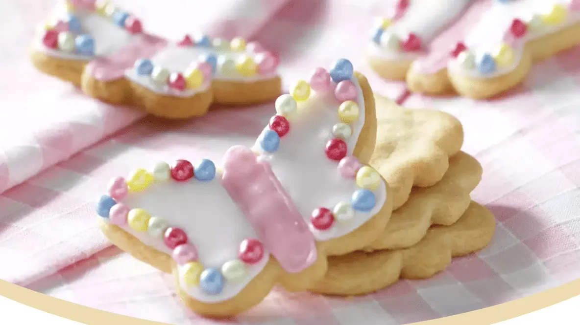 webbabyshower theme butterfly food