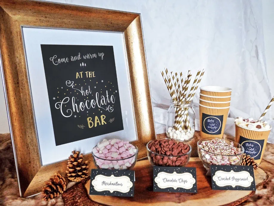 fall baby shower ideas