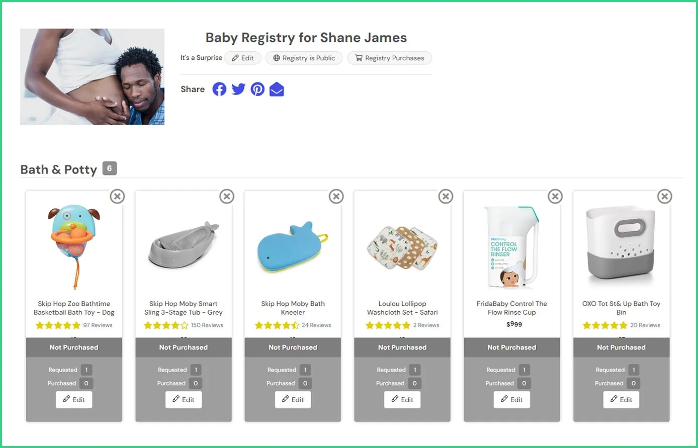 wbs best baby registry