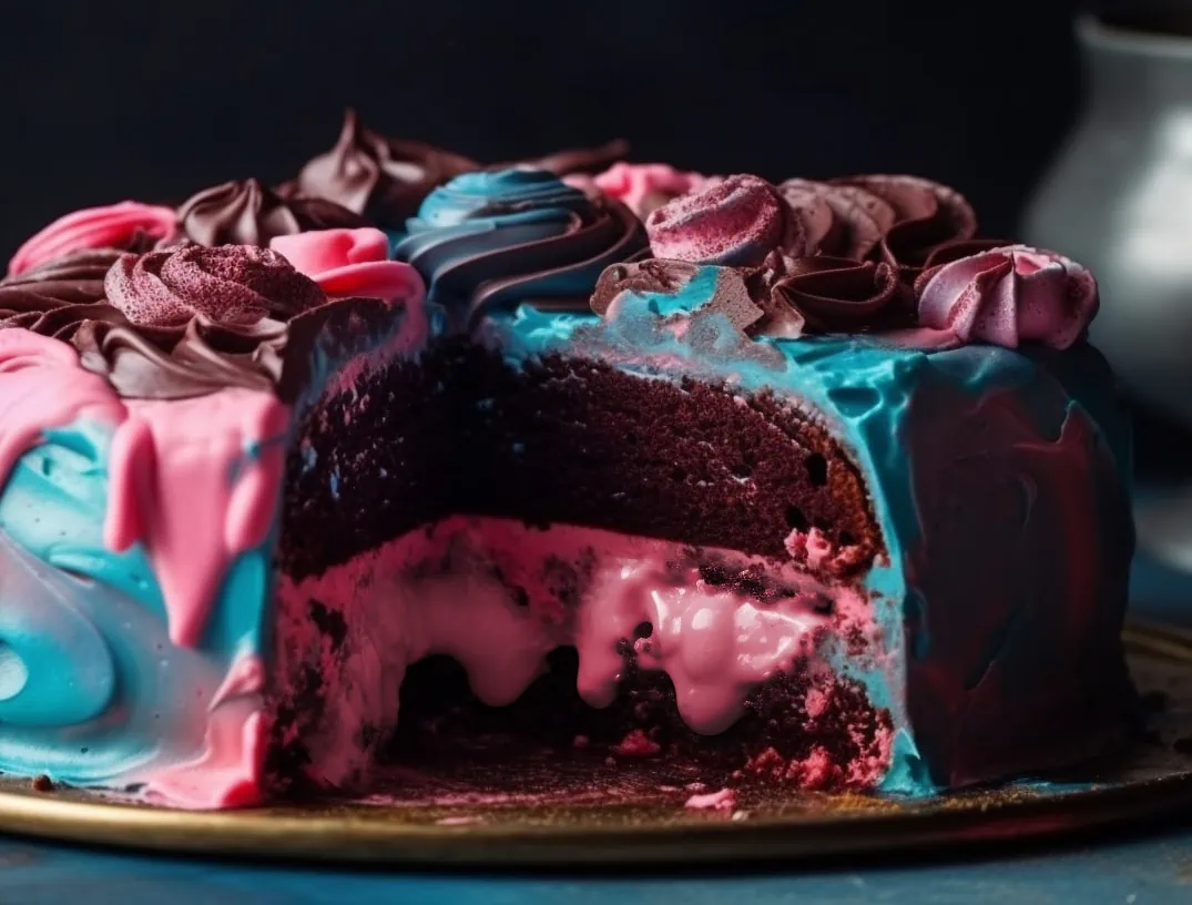 wbs gender reveal cakes