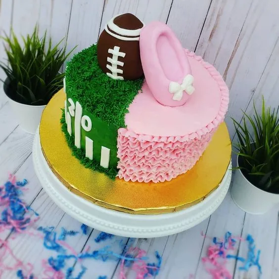 wbs gender reveal cakes