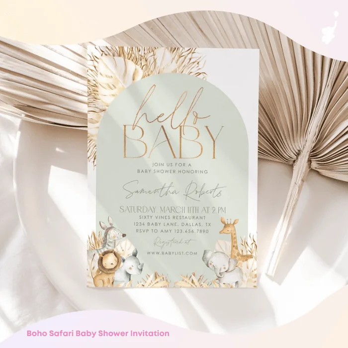 wbs safari baby shower favor